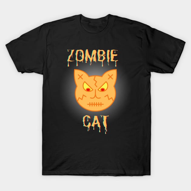 Zombie cat new arrivals t shirt